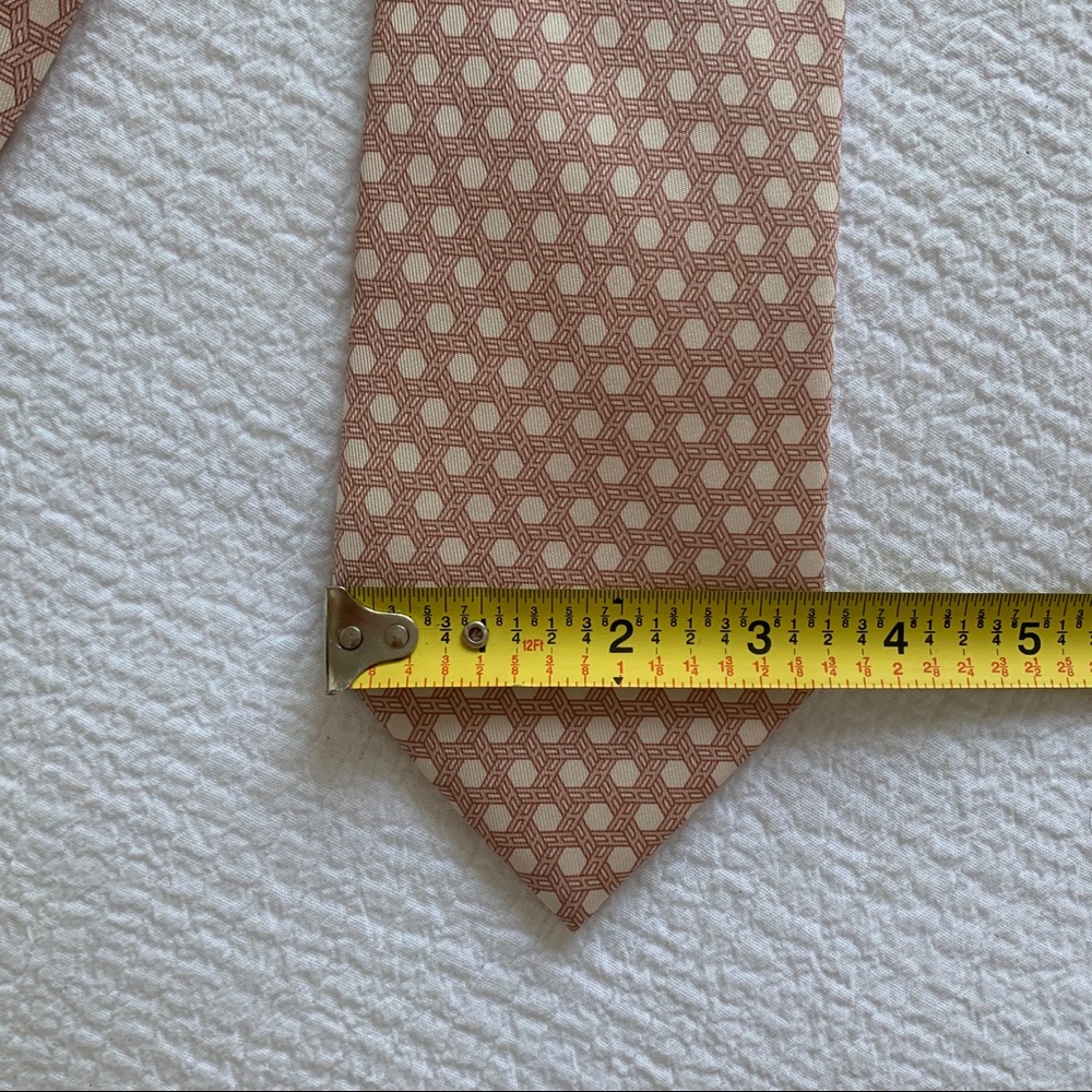 Hermès Authentic Tie 100% Silk - Picture 9 of 12